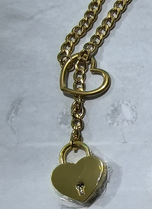 Cuban Adjustable Heart Shaped Necklace 5f3f959b edf2 4805 ad01 bfc37477af99