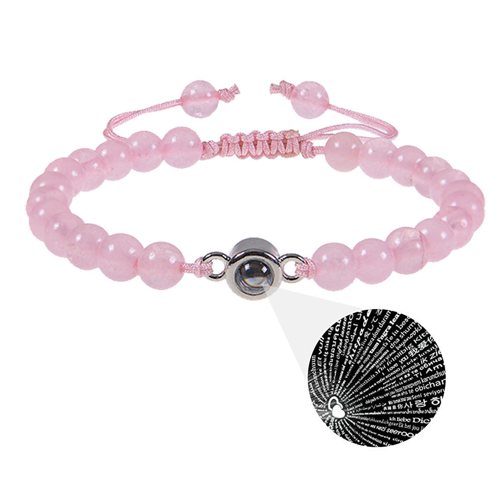 100 Languages Projection Bracelet Frosted - HD Wireless Product #9