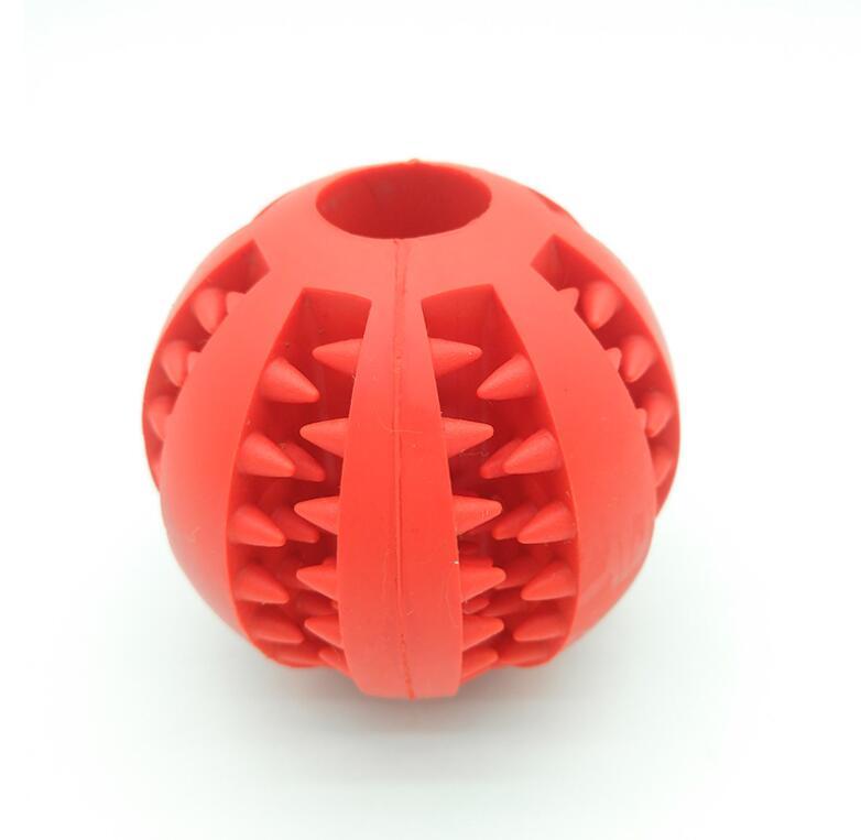 Pet Slow Feeder Dog Toy Cute Funny Rubber Dog Ball Toy 600520368702