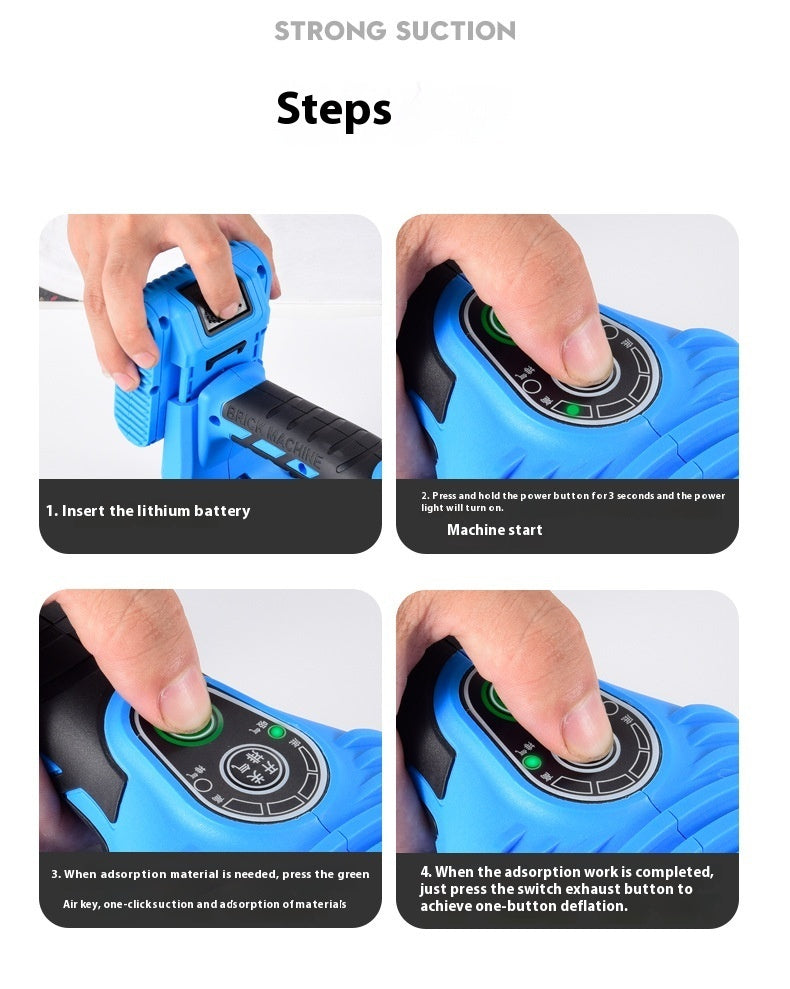 Electronic Electric Vacuum Suction Cup Tile Sticking Suction Tool 601069e2 691d 4039 b611 56fe1612432f
