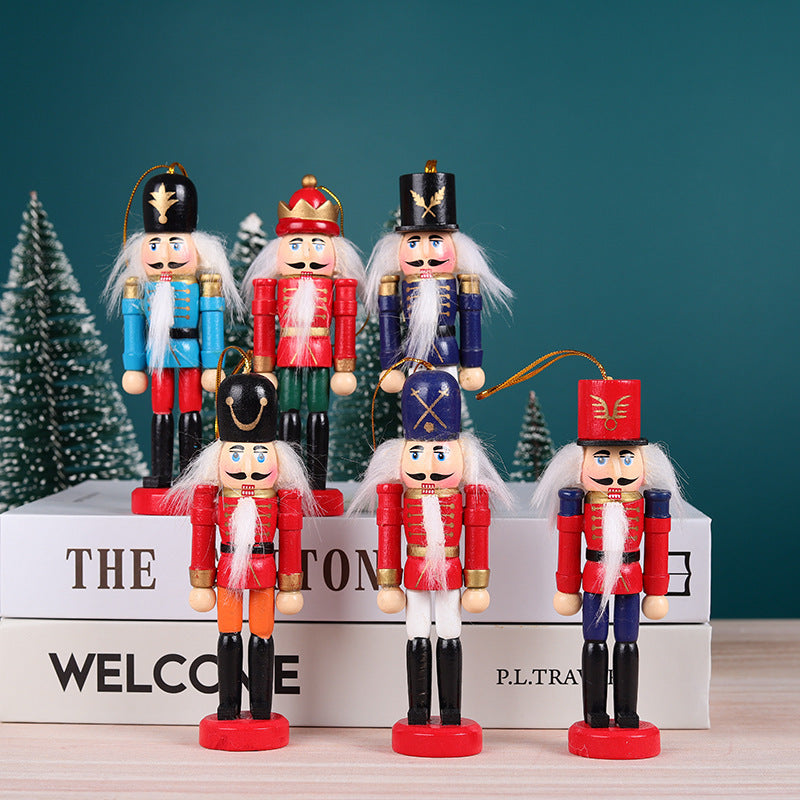 Christmas Nutcracker Soldier 6-piece Set Nutcracker Ornaments 601e202a e91e 4d62 bd2a 22e4271c6988