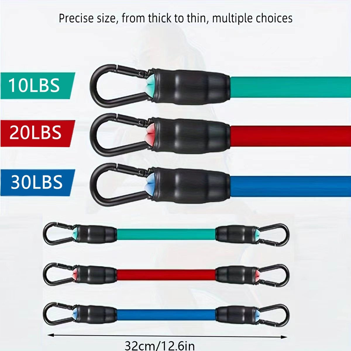Ankle Strap Resistance Bands Hip Leg Strength Pull Rope Fitness Elastic Training Home Yoga Pilate Crossfit Workout Gym Equipm