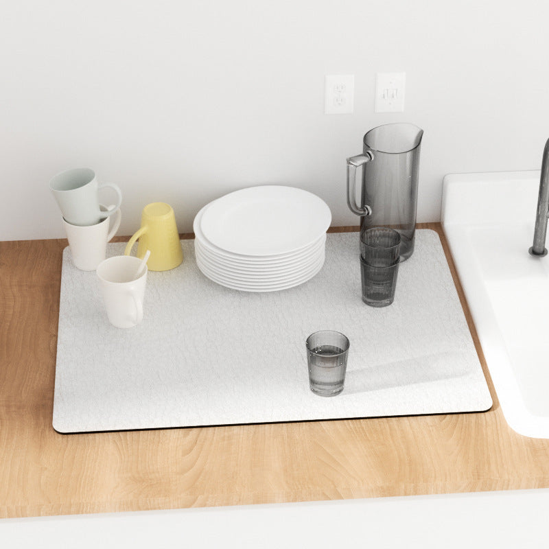 PU Leather Kitchen Countertop Draining Bar Table Insulation Bowl Plate Pot Absorbent Bathroom Mat 60cfd401 901d 445c b3fc 9a4