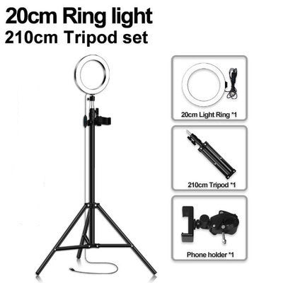 Mobile Phone Live Selfie Anchor Round LED Fill Light 6102761129252