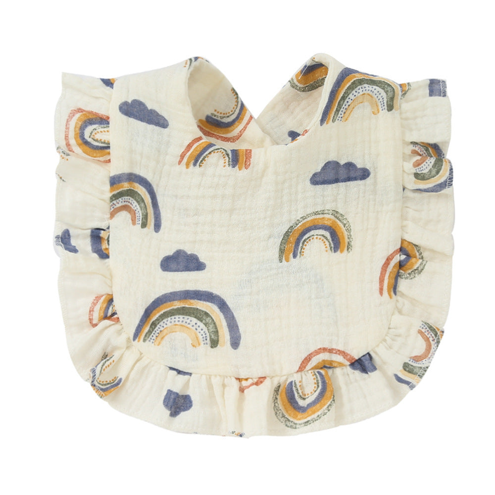 Baby Cotton Printed Gauze Bib 61219010 7a47 4a8d 85da b38d2ea104f1