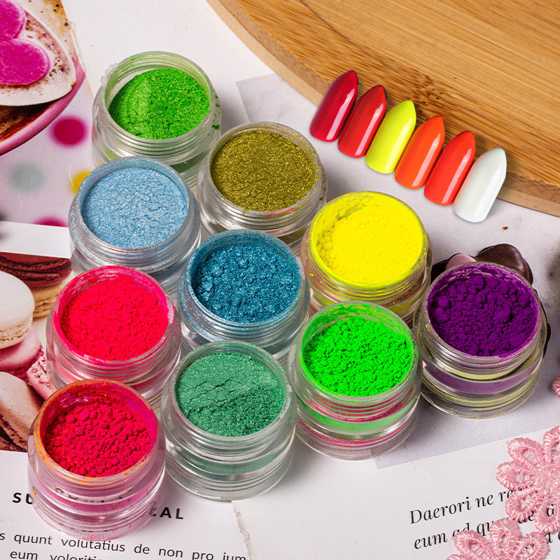 6 Colors Optional Pearl Powder Dyed Powder - HD Wireless Product #2