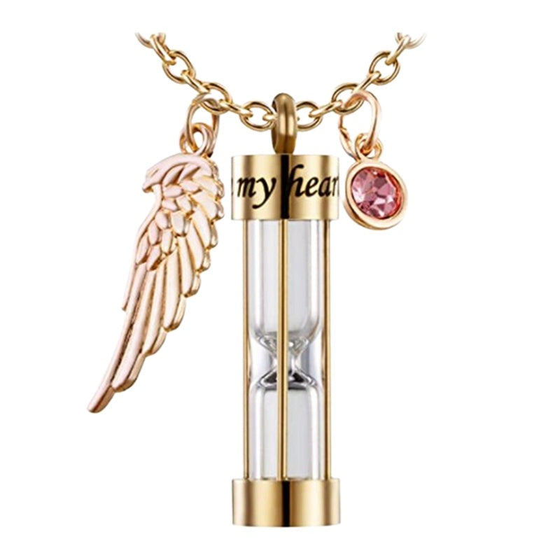 Cremation Necklace Eternal Hourglass Pendant Souvenirs 61480308 5d62 4b6e 8778 9ac62165efb8