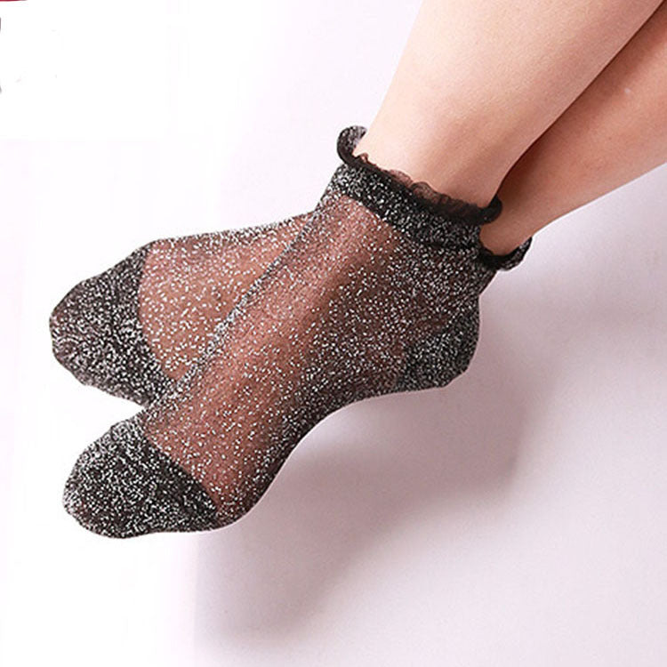 Ladies glitter lace socks 6154941683498 4a82c646 bf82 4658 98c6 c33e5ed77599
