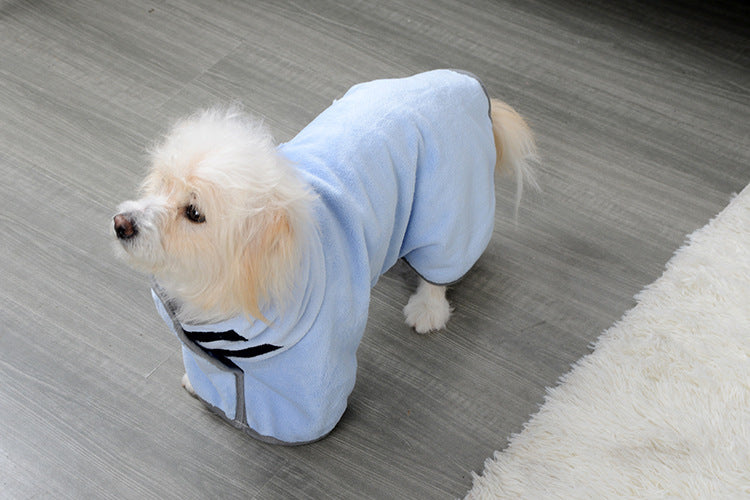 Quick-drying Pet Absorbent Towel Dog Bathrobe Pet Dog Bath Towel For Dogs Cats Microfiber Absorbent Pet Drying Towel Pet Supp