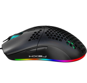Lightweight Honeycomb Shell Hole Game Wired Mouse - 图片 5
