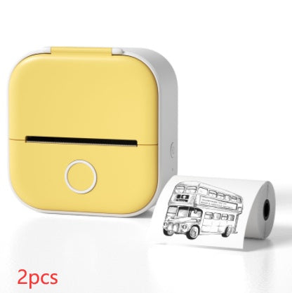 Portable Mini Thermal Label Printer Home Photo Printer Student Wrong Question Printer Bluetooth-compatible Mini Label Printer Price Tag - 图片 30