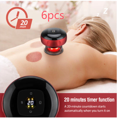 Electric Vacuum Cupping Massage Body Cups Anti-Cellulite Therapy Massager For Body Electric Guasha Scraping Fat Burning Slimm
