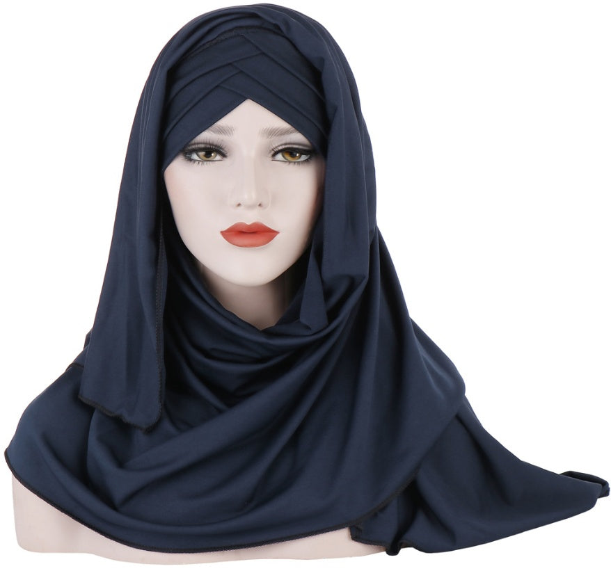 Muslim Lady Fashion Patch Hijab 62055785383