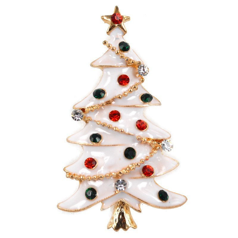 Christmas Tree Brooch Pin Women Girls Jewelry 6214235424006