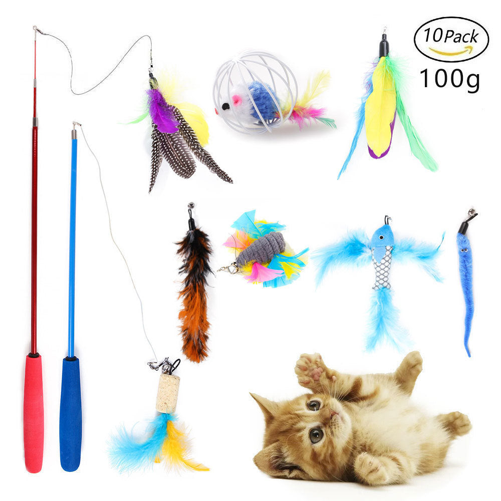 Cat toy suit cat stick 624544188693
