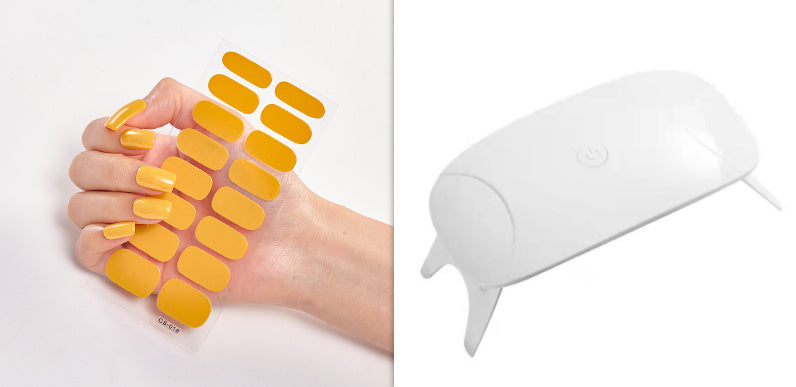 Waterproof and Long Lasting Nail Stickers Letter Color Nail Stickers Full Stickers 62530c90 f86c 448d a0cb bca656373781