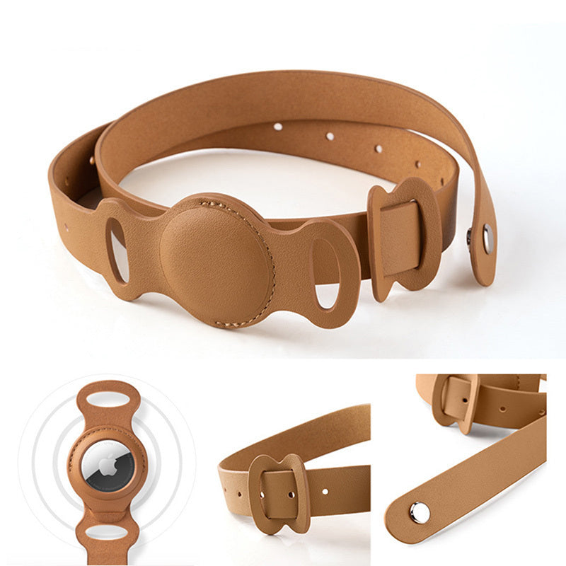 Anti-lost Device Cat And Dog Pet Collar Chain Leather Case 62864408 d7bd 4cf0 85cd b2b59f8f51d6