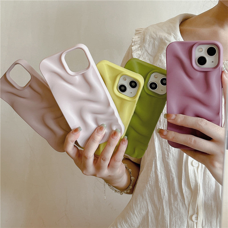 Three-dimensional Pleated Water Ripple Phone Case 62be3c96 8a50 4c62 9222 72b1b3a7e9d7