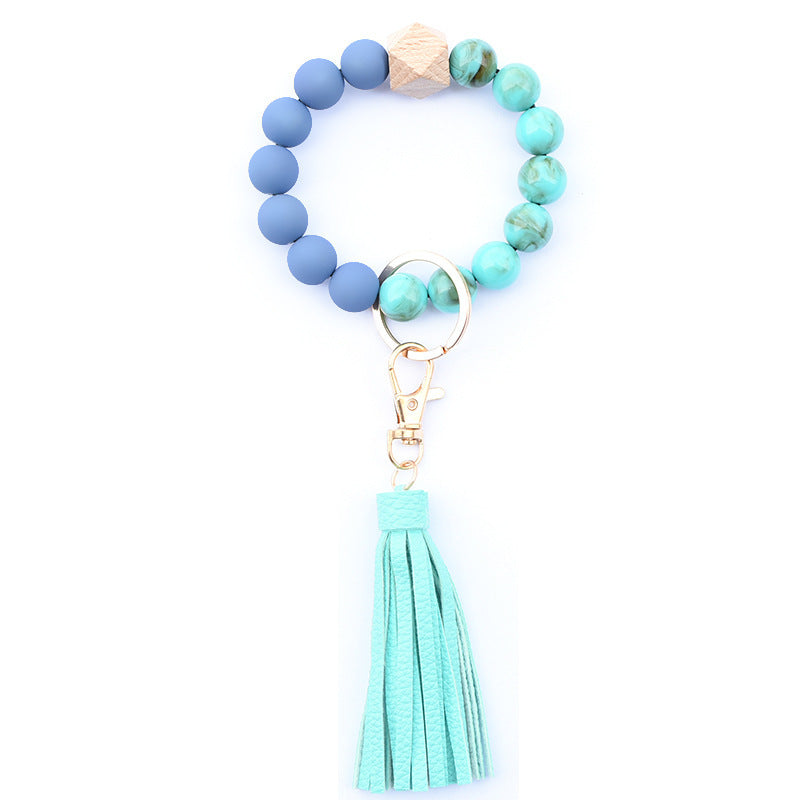 Creative Wooden Bead Bracelet Keychain 62dbacb9 6522 4825 bd1b 981fde5781d5