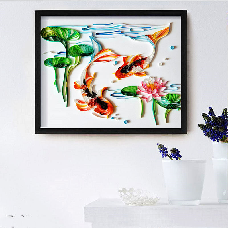 Quilted Paper Illustration Material Package Set Lobby Decoration Painting Slot 62f0ebf9 16c5 4efb bbf0 f064d696d57f