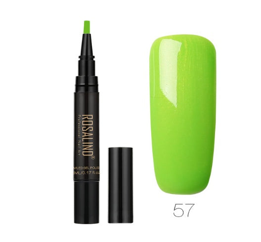 5ml Solid Color Nail Art Pen Nail Glue for Nail Art - HD Wireless Product #18