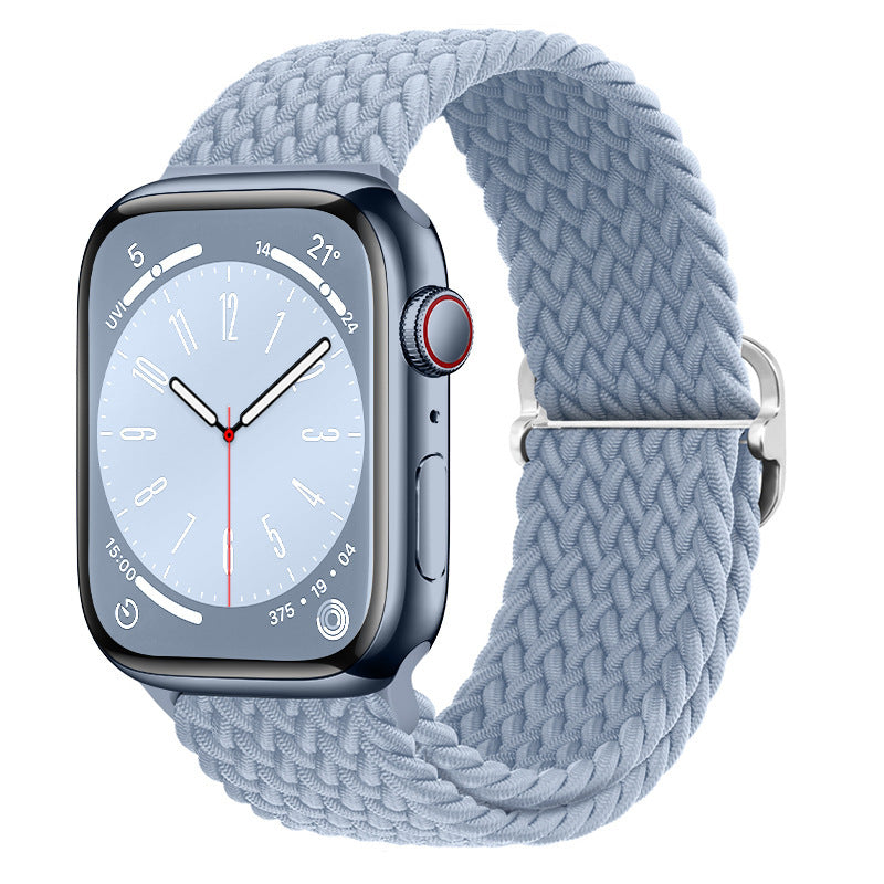 Double Loop Nylon Loop Woven Rainbow Watch Strap 638ba156 07cf 4991 91e0 aff0aea51257