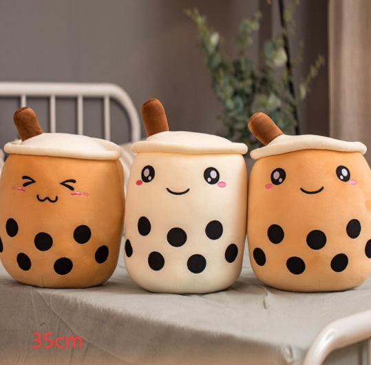 Cute Fruit Drink Plush Stuffed Soft Strawberry Milk Tea Plush Boba Tea Cup Toy Bubble Tea Pillow Cushion Kids Gift 63d56252 7