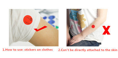 Summer Smile Mosquito Sticker Cartoon Mosquito Repellent Mosquito Repellent Mosquito Sticker 6 Pieces Of Random Color 6449305