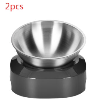 Pet Stainless Steel Bowl Pet Double Night 64499101 f89d 400f a579 901bcb5c8db7
