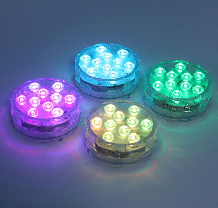 LED Remote Control Diving Light Waterproof Candle Light 646558672544