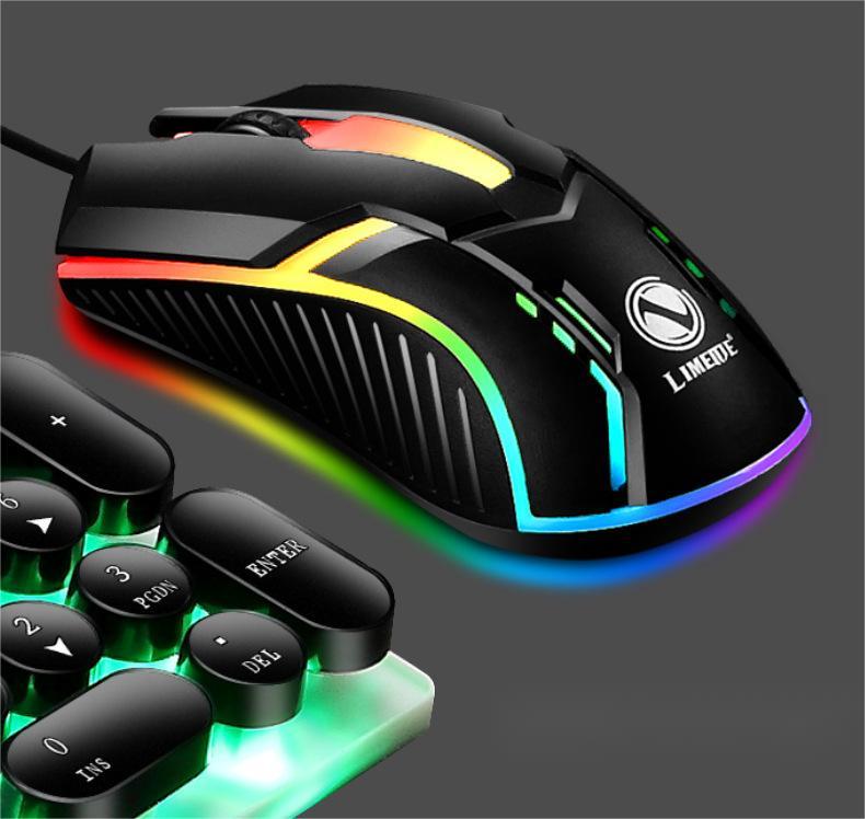 Wired Backlit Usb Mouse For Competitive Gaming - 图片 1