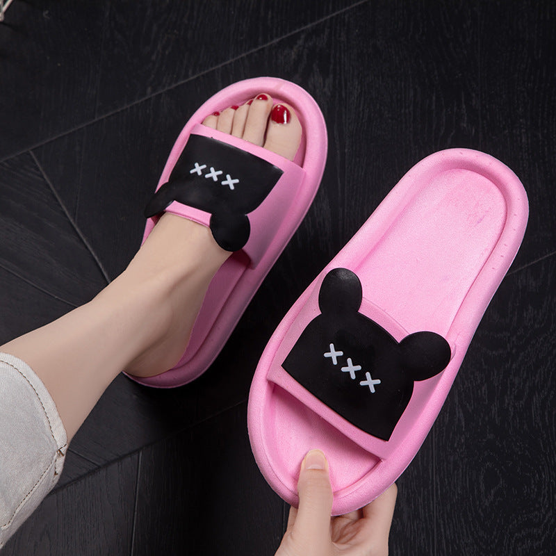 Cartoon bathroom bath slippers 654883574543