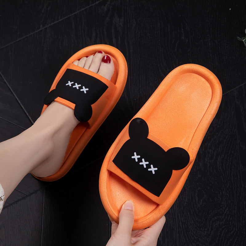 Cartoon bathroom bath slippers 6549821755343