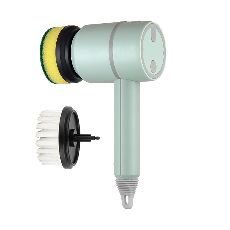 Electric Cleaning Brush Dishwashing Brush Automatic Wireless USB Rechargeable Professional Kitchen Bathtub Tile Cleaning Brus