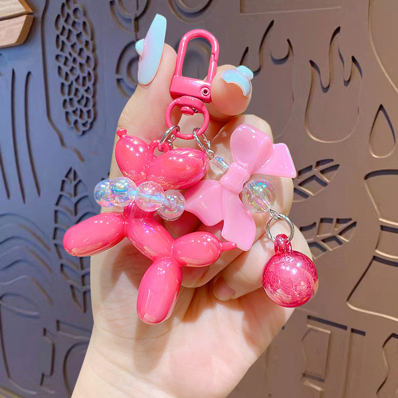 Cartoon Mobile Phone Charm Beaded Bubble Puppy Key Chain 66169c41 319e 4eda b093 77a8be852efa