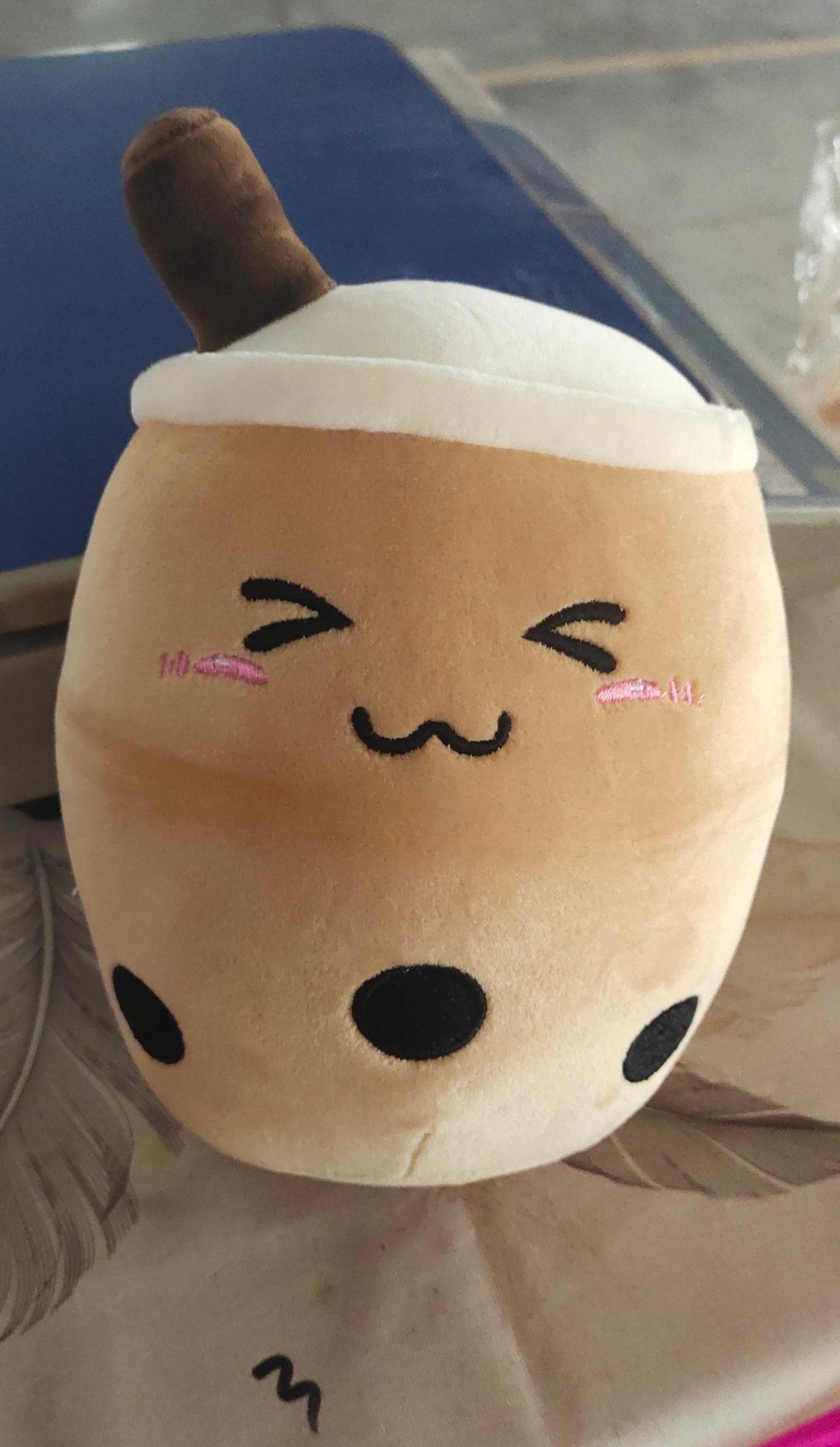 Cute Fruit Drink Plush Stuffed Soft Strawberry Milk Tea Plush Boba Tea Cup Toy Bubble Tea Pillow Cushion Kids Gift 6630722174