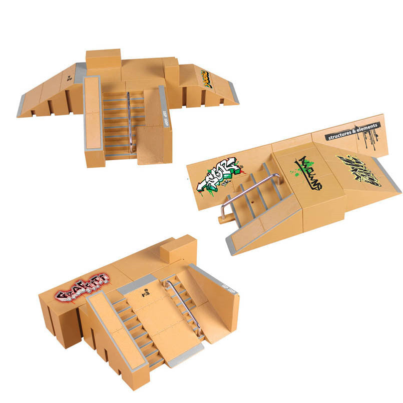 Finger skateboard track field 664869383797
