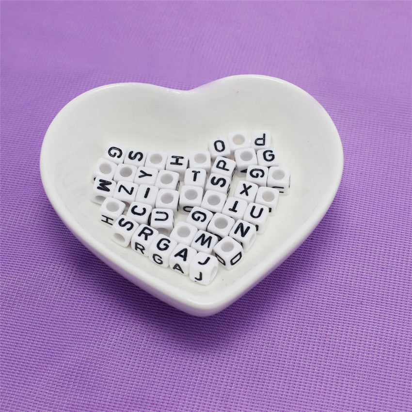 Acrylic English alphabet beads 6670803675147