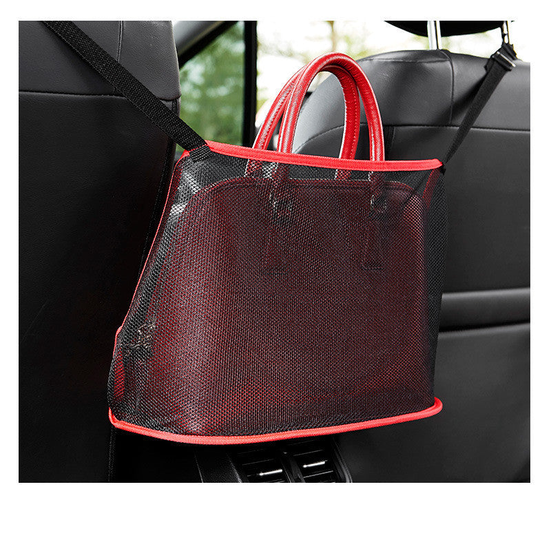 Car Net Pocket Handbag Holder Car Seat Storage 6705237734962