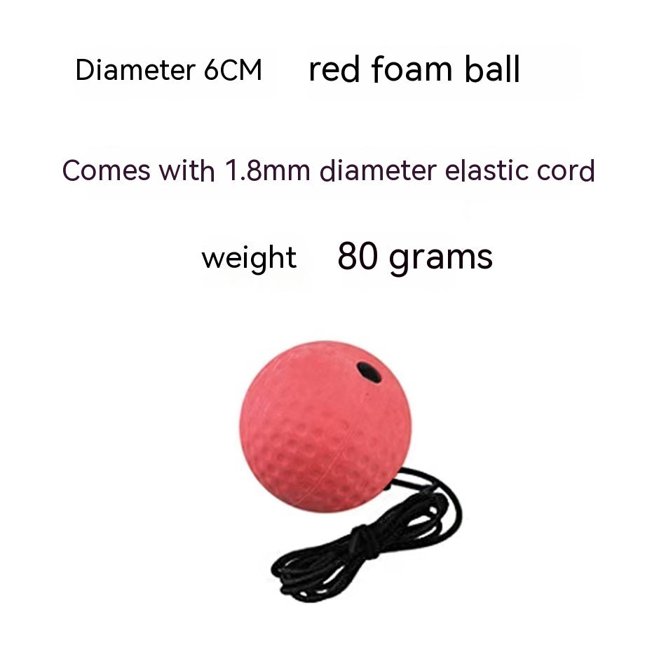 Head-mounted Boxing Reaction Training Fitness Entertainment Decompression Vent Ball Magic 67190ca5 b08d 4ae6 8685 b577a099132