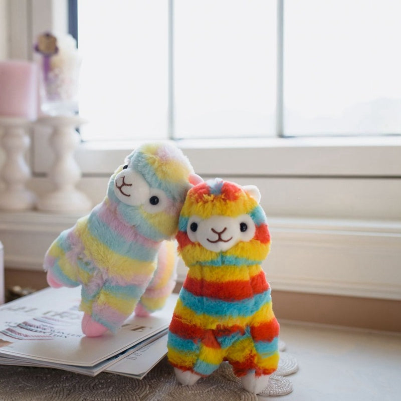 Rainbow Alpaca Doll Plush Toy 6732232622003