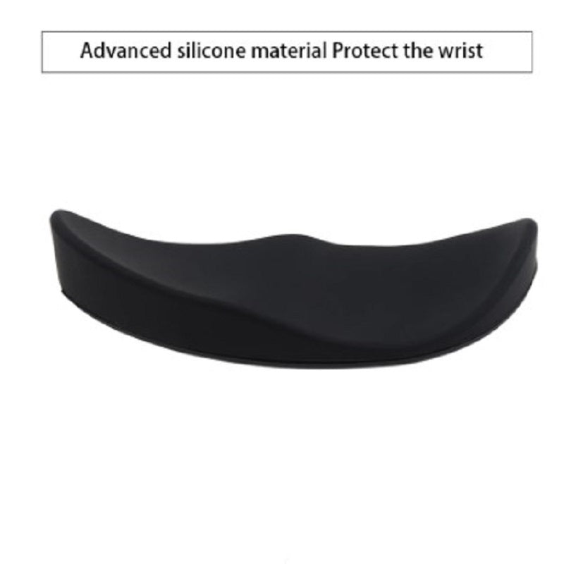 Ergonomic Mouse Wrist Rest Mouse Pads Silicon Gel Non-Slip Streamline Wrist Rest Support Mat Computer Mouse Pad For Office Gaming PC Accessories - 图片 9