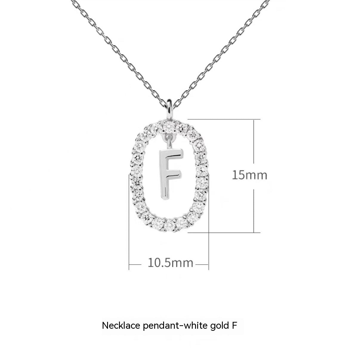 Spanish 26 Letter Commuter Premium Necklace 677e73a9 c705 4925 8b13 9179b9a60781 trans