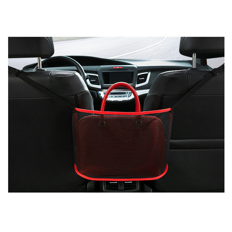 Car Net Pocket Handbag Holder Car Seat Storage 683414903312