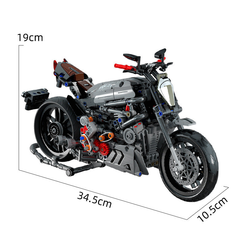 Tabletop Decoration Assembly Building Blocks Model Boy Toy Motorcycle 68662c53 8e07 419f b2c6 273ce9a49273