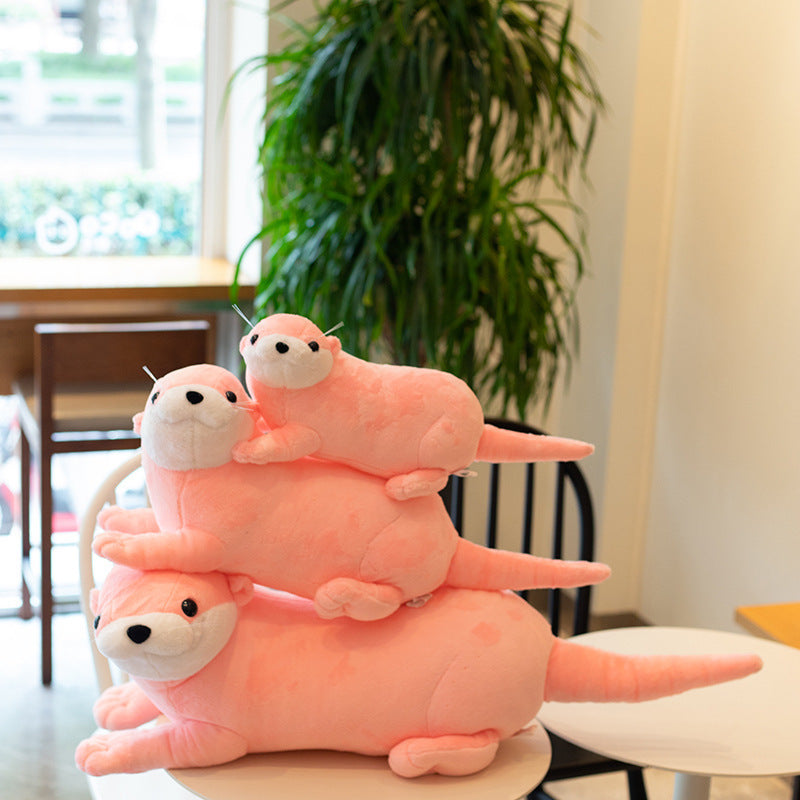 Wild animal otter plush toy 689909579886