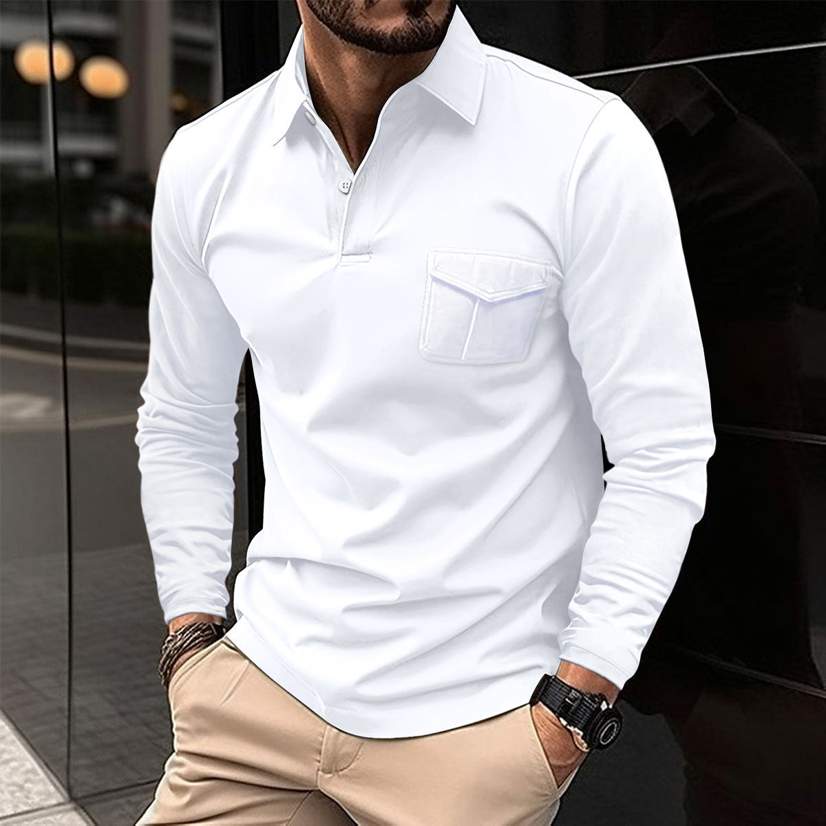 Casual Polo Collar Sports Polo Shirt 689f73f3 2b18 4574 ae96 855772920721