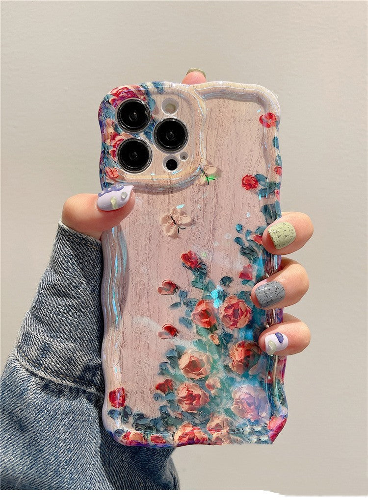 Advanced Art Oil Painting Flower Phone Case 68b3c376 d261 47e6 9bc0 a8eb322d5b28