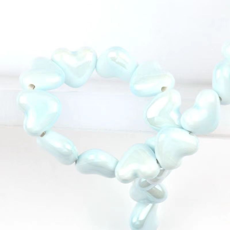 Cross Hole Love Ceramic Beads 68e68003 2b5a 4a21 8938 ed78a538ec04
