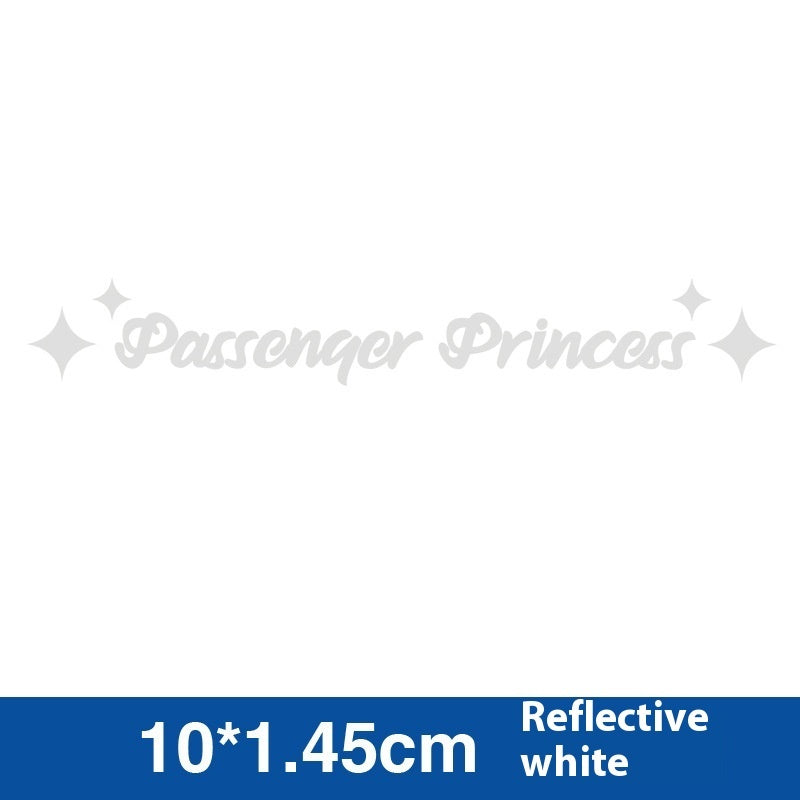 Passenger Princess Special Car Stickers Decorative Reflective 6906dbd9 b5dc 4688 846c d7b71ca81d37